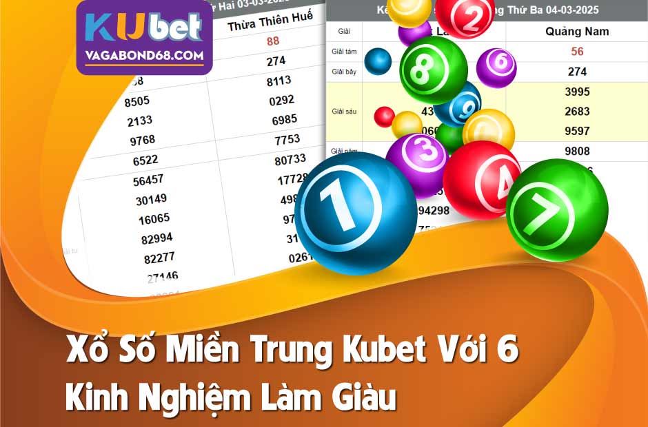 Tất tần tật thông tin về xổ số miền trung kubet